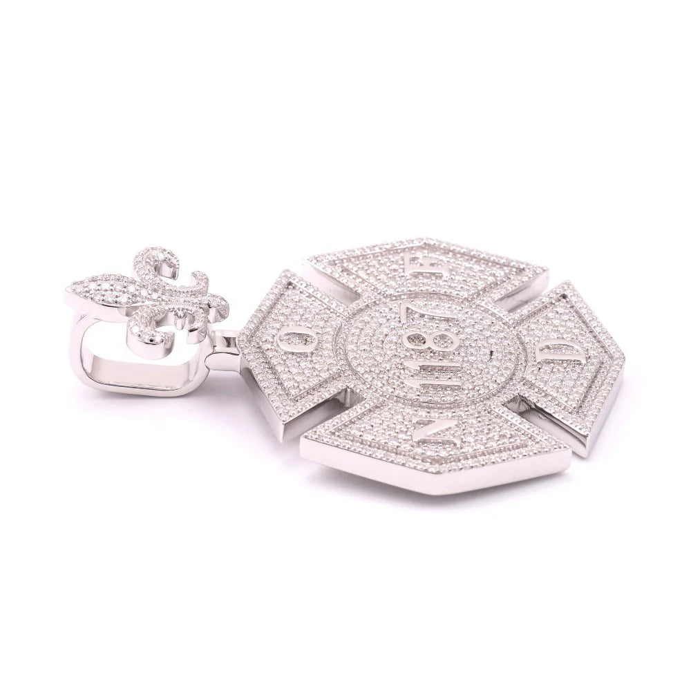 "1187" Custom Circle Pendant 14K Gold