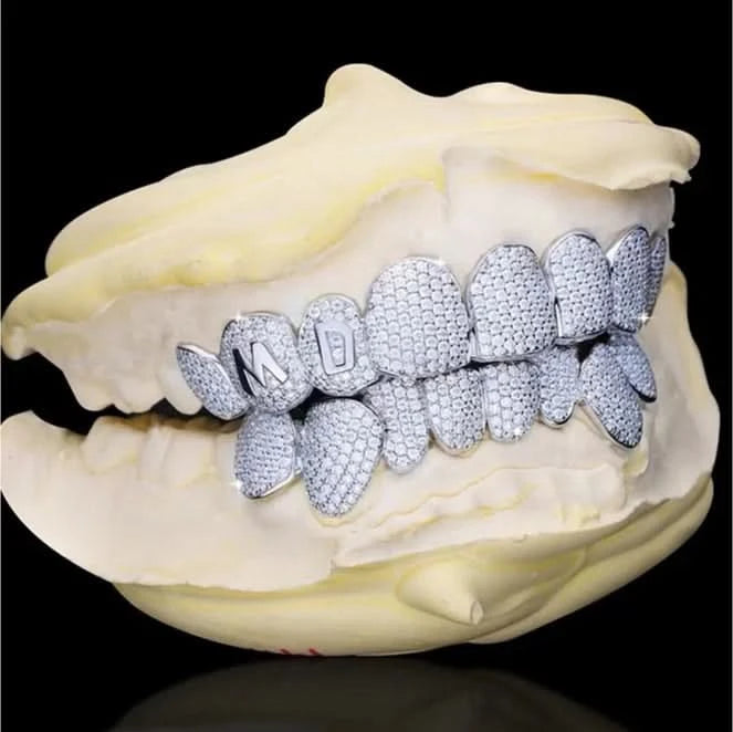 Custom Letter Moissanite Grillz