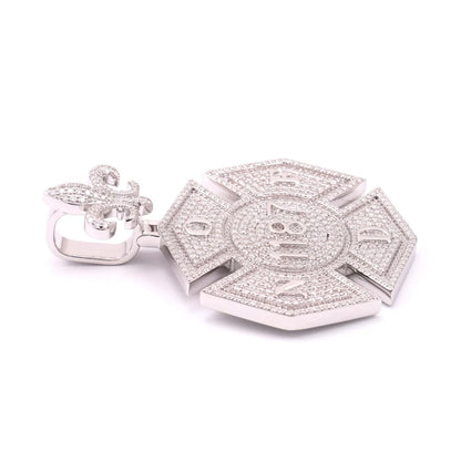 "1187" Custom Circle Pendant 14K Gold
