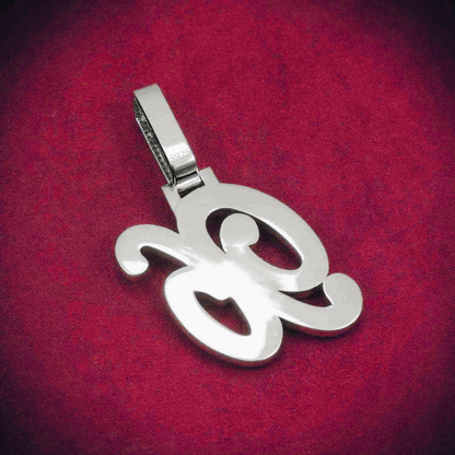 "96" Custom Moissanite Pendant 14K Gold